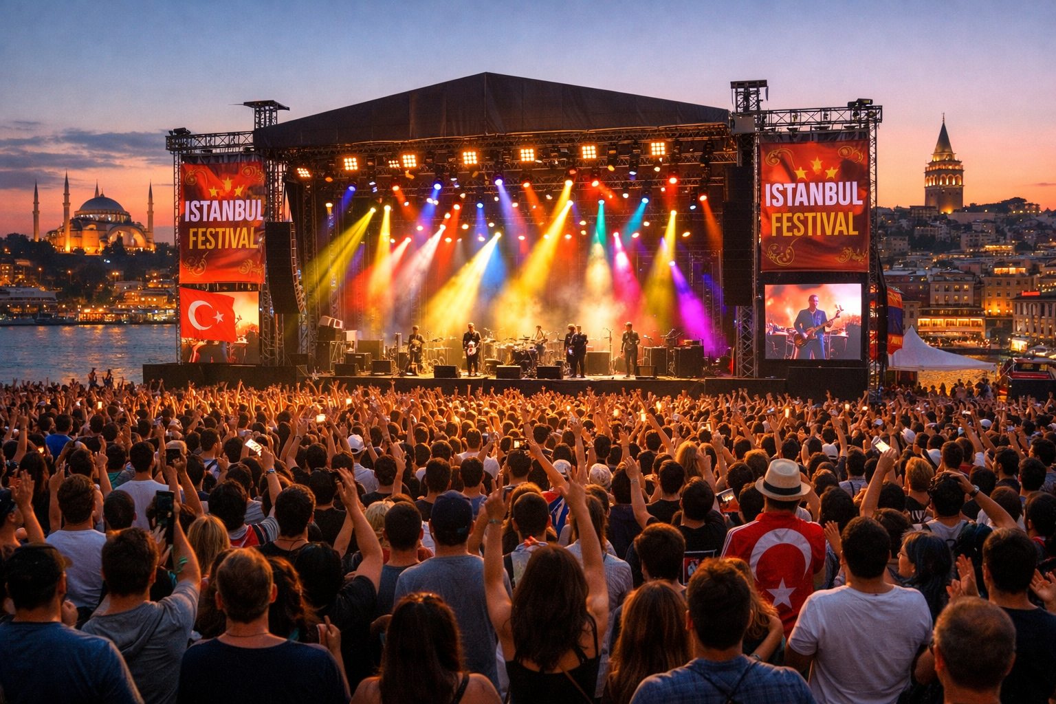 Turkiye'de farkli etkinlik turleri ve festival atmosferi