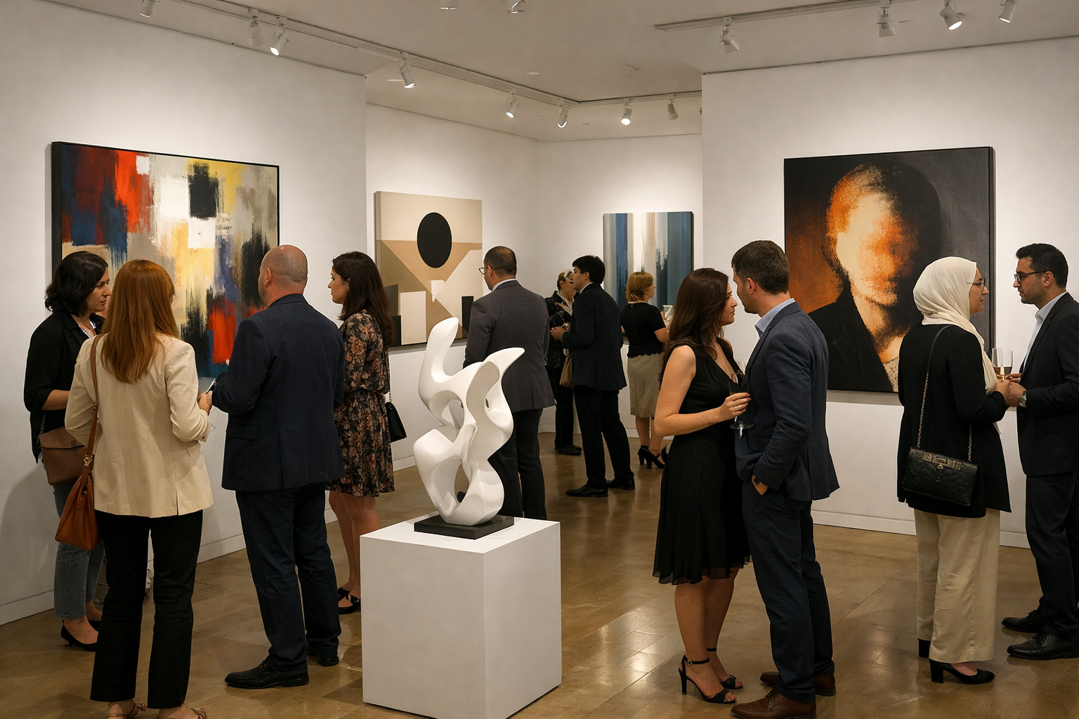 Sanat galerisi ve kultur etkinligi